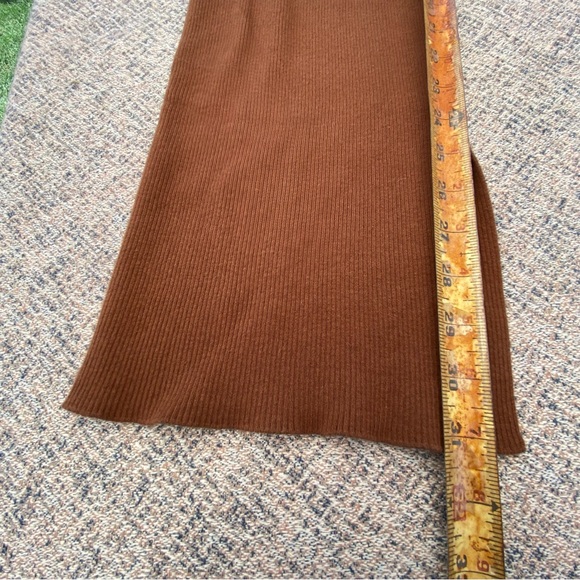 NWOT Rails Jules Ribbed Flare Cotton Silk Blend Pant in Fox size Large - Picture 14 of 16